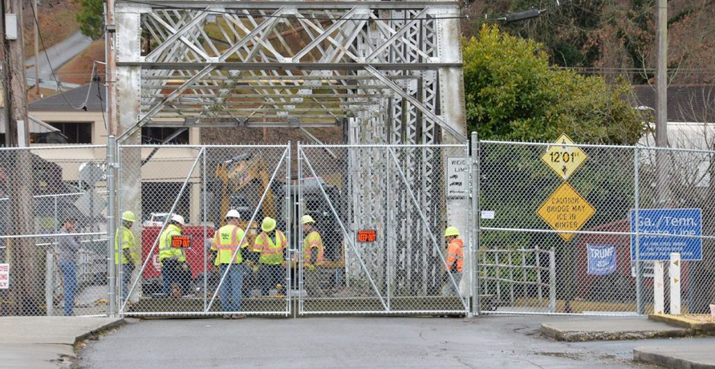 Mccaysville Bridge Construction