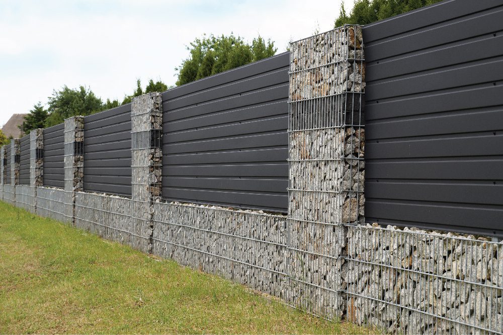 Gabion Fence